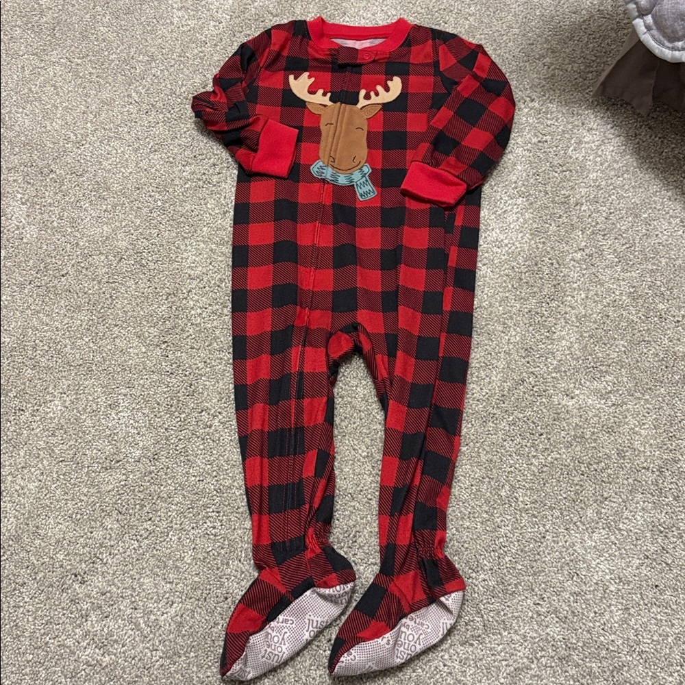 Infant name brand Christmas/winter Pajamas lot 18 months - Picture 7 of 12
